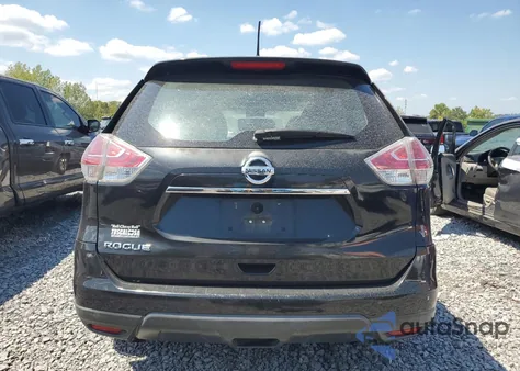 2016 Nissan Rogue S из США, поврежденный, VIN KNMAT2MT7GP615853
